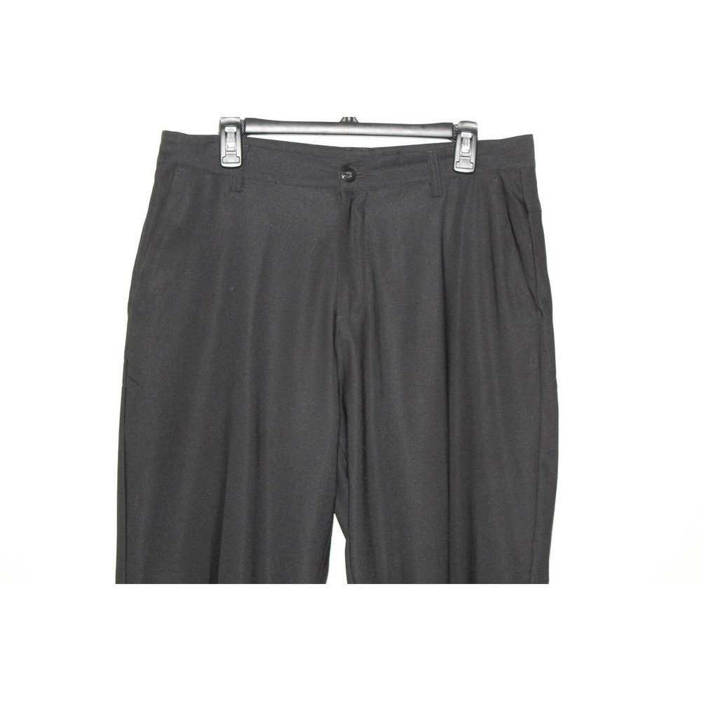 Adidas Climalite Flat Front Straight Golf Pants Black Men's Size 34 Tall H14602 - Picture 5 of 10